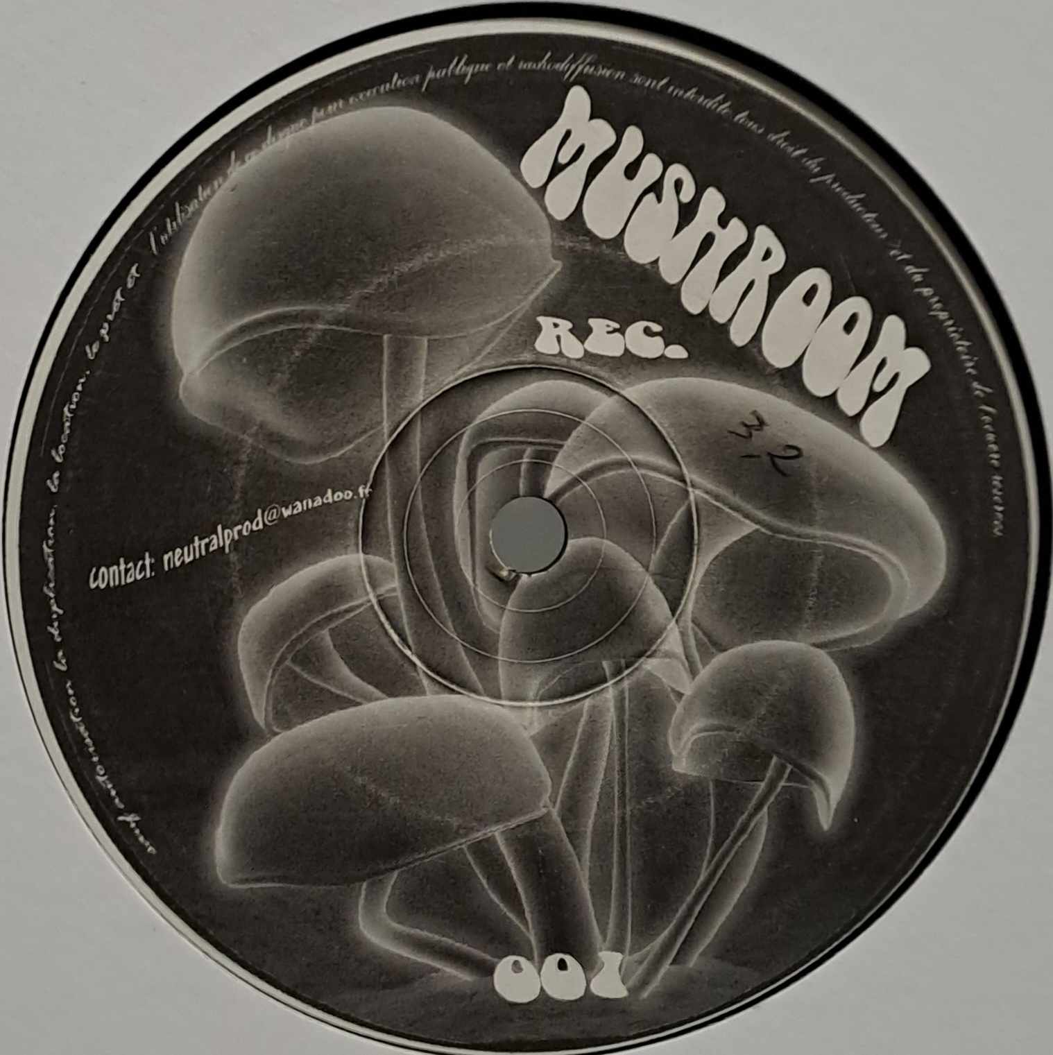 Mushroom 01 - vinyle freetekno